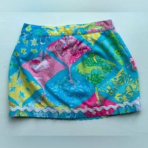 Lilly Pulitzer Girls Skirt size 5